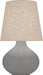 Robert Abbey - MST98 - One Light Table Lamp - June - Matte Smoky Taupe Glazed