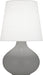 Robert Abbey - MST99 - One Light Table Lamp - June - Matte Smoky Taupe Glazed