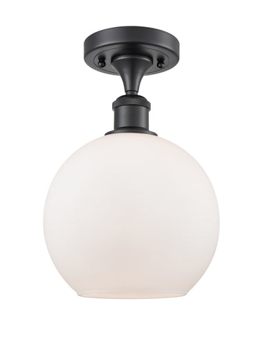 One Light Semi-Flush Mount