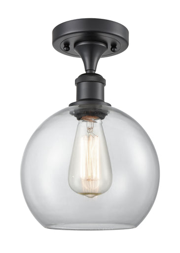 One Light Semi-Flush Mount