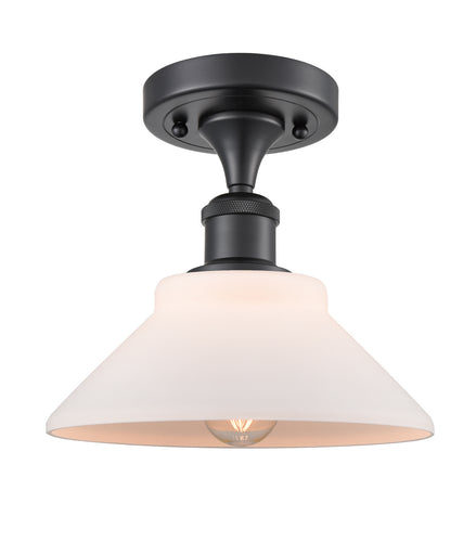 One Light Semi-Flush Mount