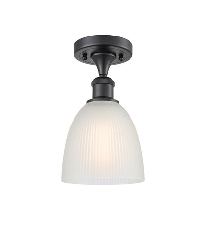 One Light Semi-Flush Mount