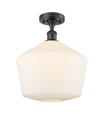 One Light Semi-Flush Mount