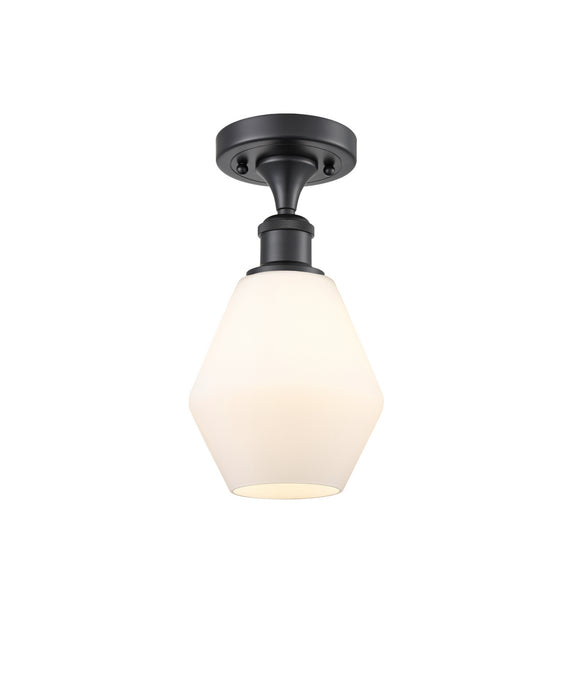 Innovations - 516-1C-BK-G651-6 - One Light Semi-Flush Mount - Ballston - Matte Black