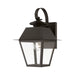 Livex Lighting - 27212-07 - One Light Outdoor Wall Lantern - Wentworth - Bronze with Antique Brass Finish Cluster