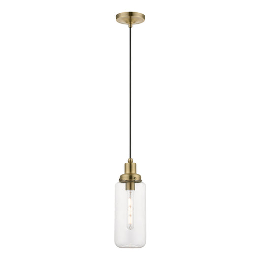 Livex Lighting - 40614-01 - One Light Mini Pendant - Oakhurst - Antique Brass