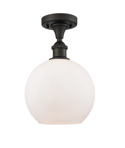 One Light Semi-Flush Mount