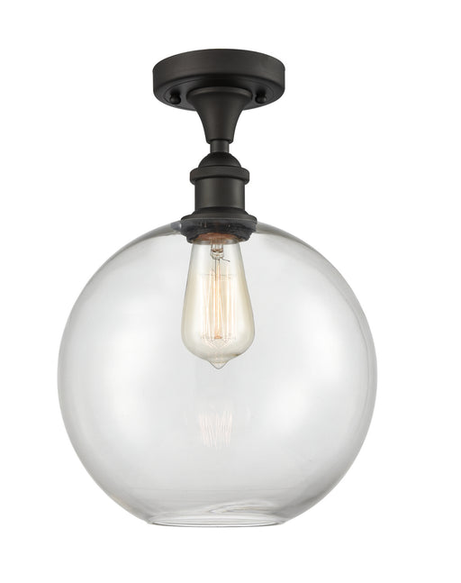 Innovations - 516-1C-OB-G122-10-LED - LED Semi-Flush Mount - Ballston - Oil Rubbed Bronze