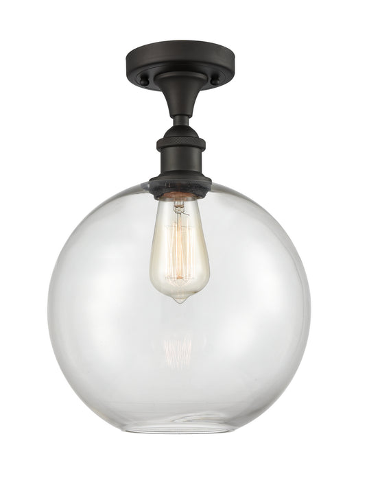 Innovations - 516-1C-OB-G122-10-LED - LED Semi-Flush Mount - Ballston - Oil Rubbed Bronze