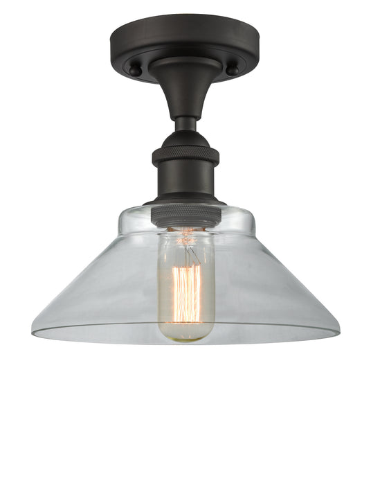 Innovations - 516-1C-OB-G132-LED - LED Semi-Flush Mount - Ballston - Oil Rubbed Bronze