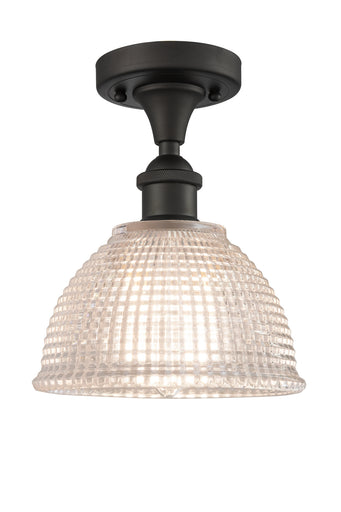 One Light Semi-Flush Mount