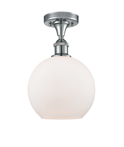 One Light Semi-Flush Mount