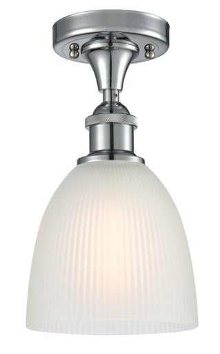 One Light Semi-Flush Mount