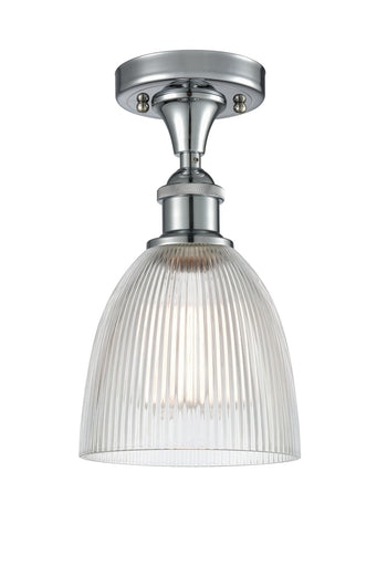 One Light Semi-Flush Mount