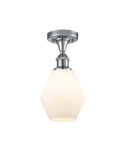 One Light Semi-Flush Mount