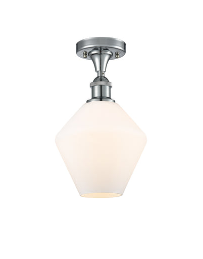 One Light Semi-Flush Mount