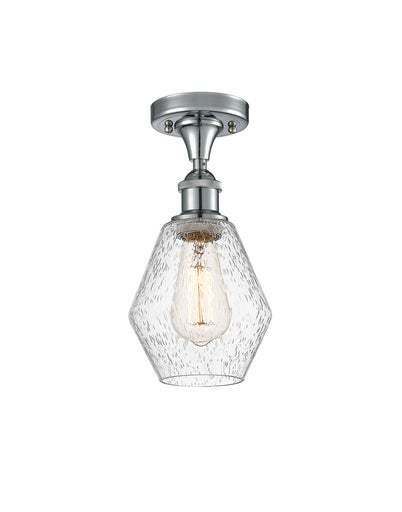 One Light Semi-Flush Mount