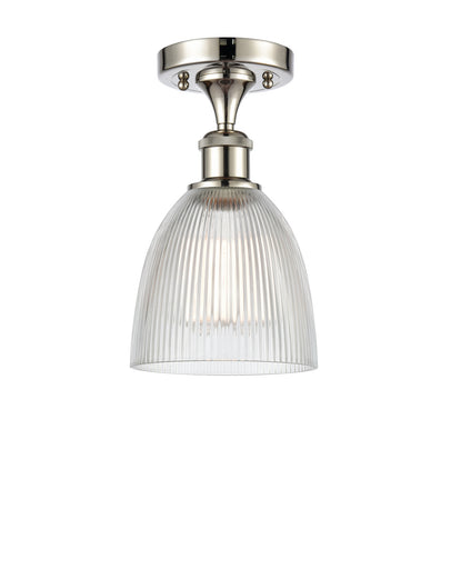 One Light Semi-Flush Mount