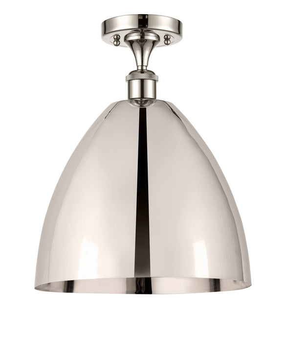 Innovations - 516-1C-PN-MBD-12-PN - One Light Semi-Flush Mount - Ballston - Polished Nickel