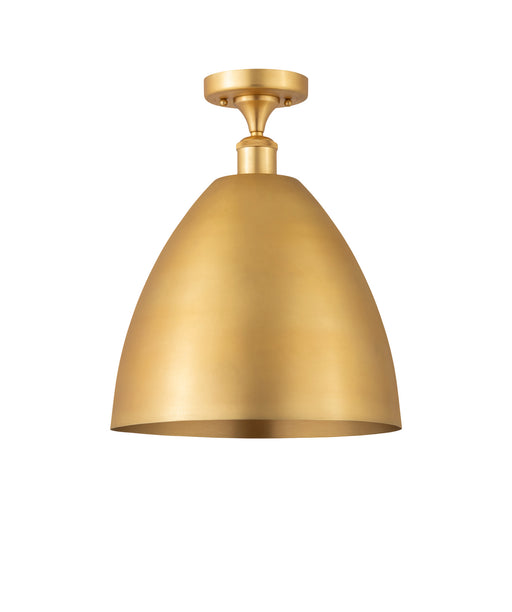 Innovations - 516-1C-SG-MBD-12-SG-LED - LED Semi-Flush Mount - Ballston - Satin Gold