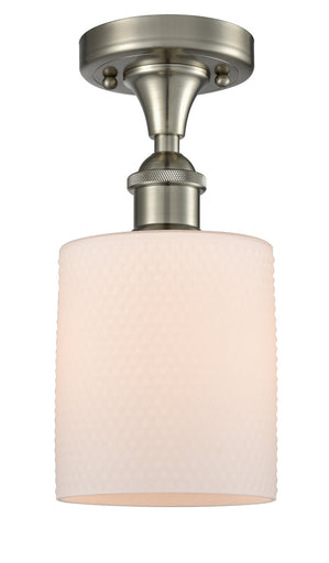 One Light Semi-Flush Mount