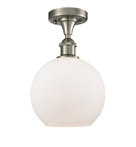 One Light Semi-Flush Mount