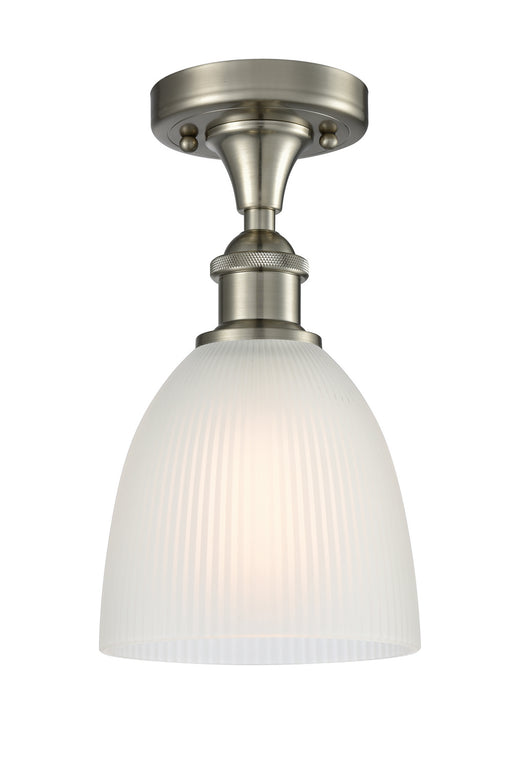 Innovations - 516-1C-SN-G381-LED - LED Flush Mount - Ballston - Brushed Satin Nickel