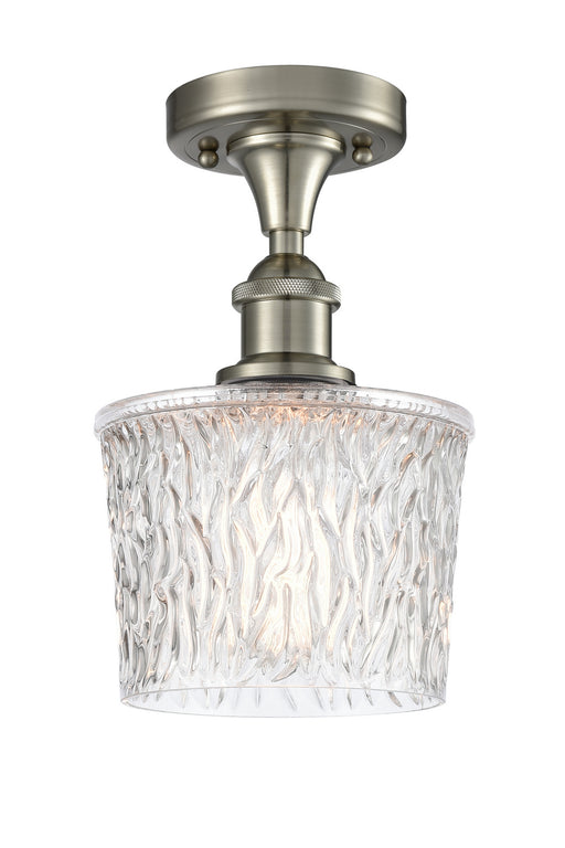 Innovations - 516-1C-SN-G402 - One Light Semi-Flush Mount - Ballston - Brushed Satin Nickel