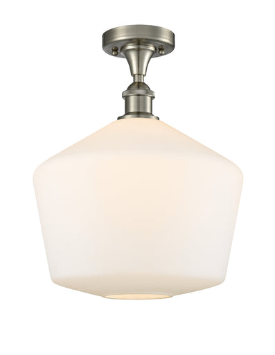 One Light Semi-Flush Mount