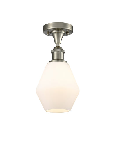 One Light Semi-Flush Mount