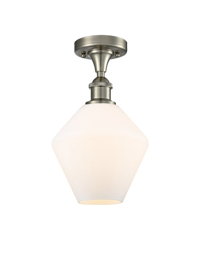 One Light Semi-Flush Mount