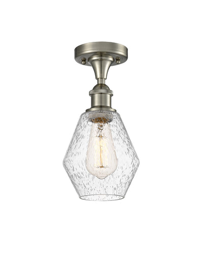 One Light Semi-Flush Mount