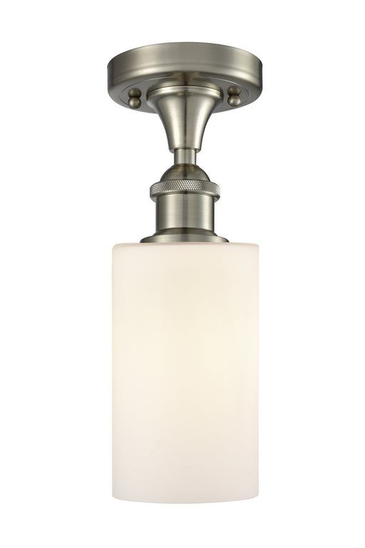 Innovations - 516-1C-SN-G801-LED - LED Semi-Flush Mount - Ballston - Brushed Satin Nickel