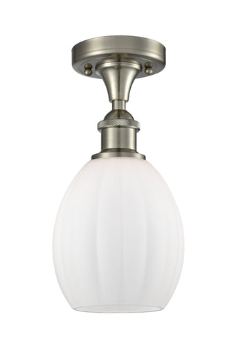 One Light Semi-Flush Mount