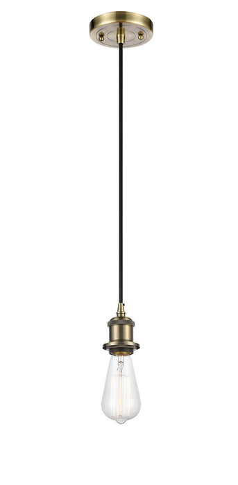 Innovations - 516-1P-AB - One Light Mini Pendant - Ballston - Antique Brass