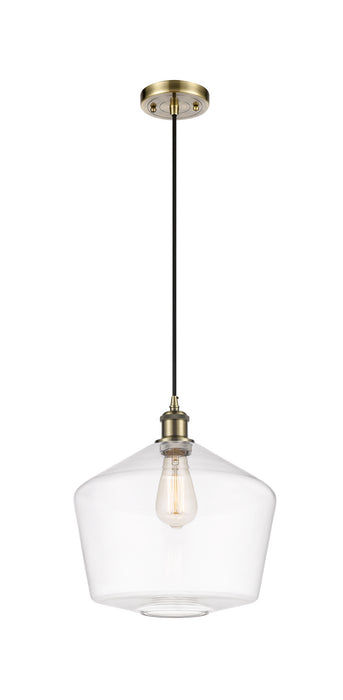 Innovations - 516-1P-AB-G652-12 - One Light Mini Pendant - Ballston - Antique Brass