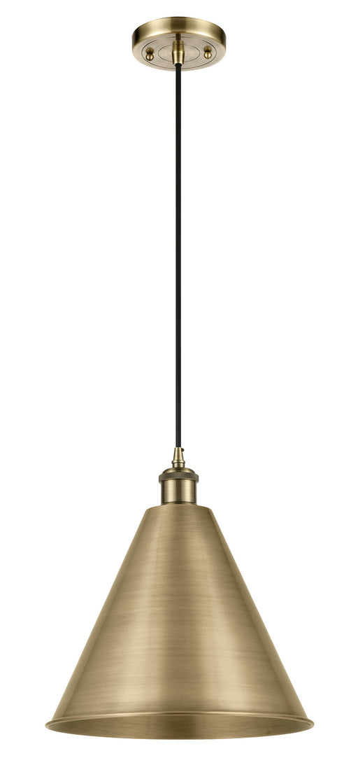 Innovations - 516-1P-AB-MBC-16-AB - One Light Mini Pendant - Ballston - Antique Brass
