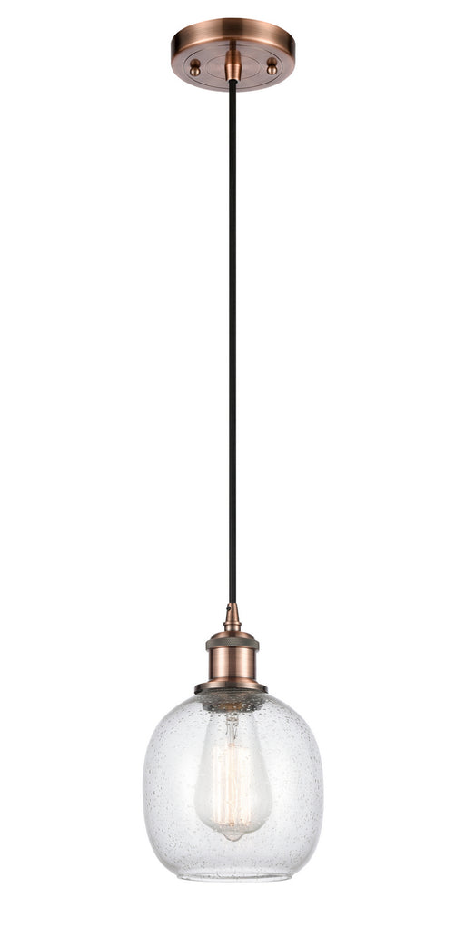 Innovations - 516-1P-AC-G104 - One Light Mini Pendant - Ballston - Antique Copper