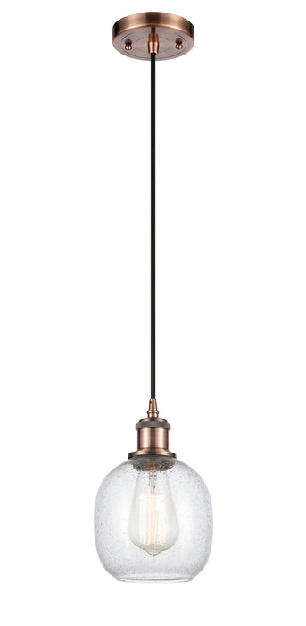 Innovations - 516-1P-AC-G104-LED - LED Mini Pendant - Ballston - Antique Copper
