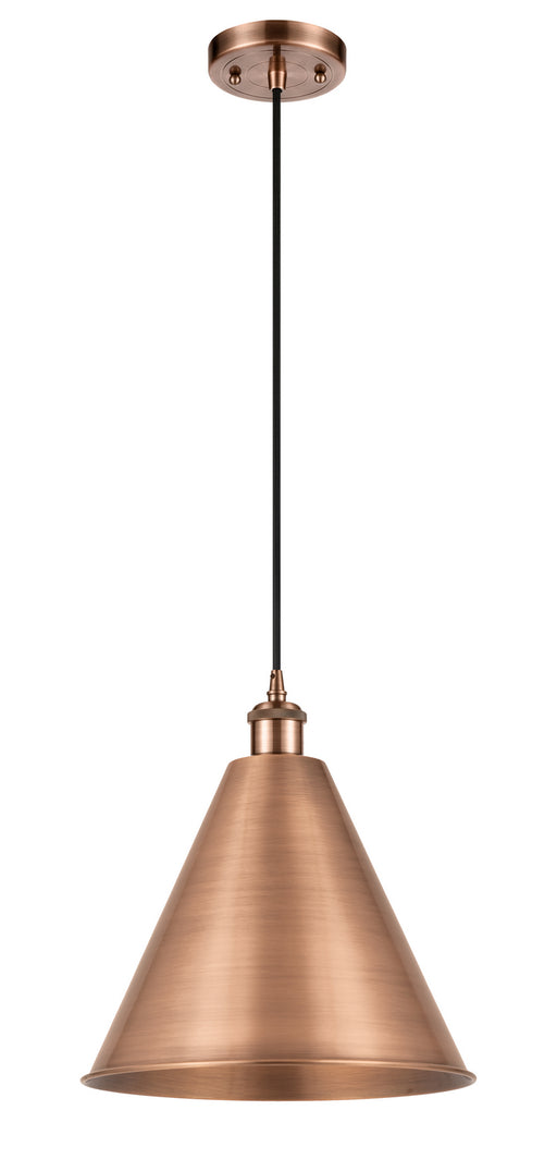 Innovations - 516-1P-AC-MBC-16-AC - One Light Mini Pendant - Ballston - Antique Copper