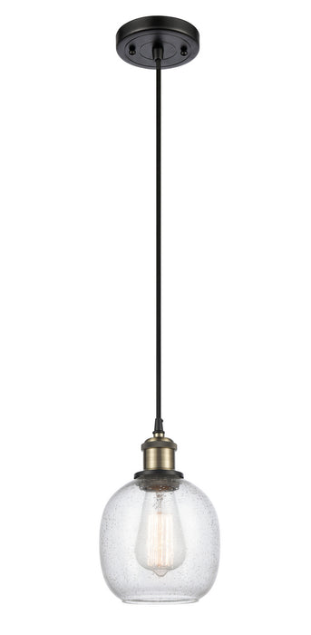 Innovations - 516-1P-BAB-G104 - One Light Mini Pendant - Ballston - Black Antique Brass