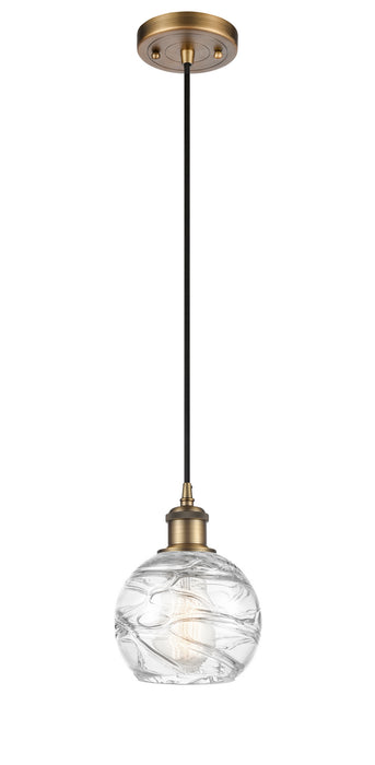 Innovations - 516-1P-BB-G1213-6 - One Light Mini Pendant - Ballston - Brushed Brass