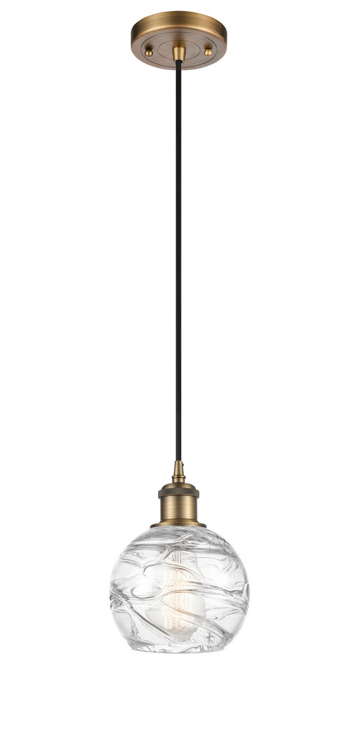 Innovations - 516-1P-BB-G1213-6-LED - LED Mini Pendant - Ballston - Brushed Brass