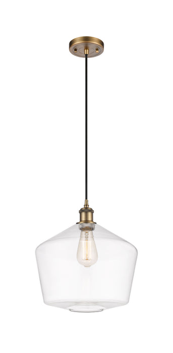 Innovations - 516-1P-BB-G652-12-LED - LED Mini Pendant - Ballston - Brushed Brass