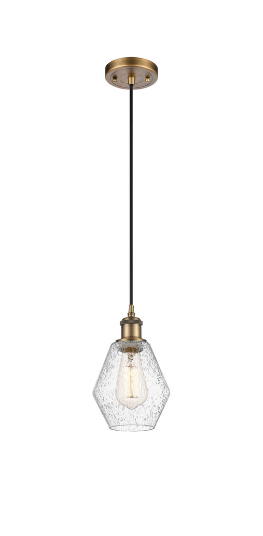 Innovations - 516-1P-BB-G654-6 - One Light Mini Pendant - Ballston - Brushed Brass