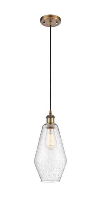 Innovations - 516-1P-BB-G654-7-LED - LED Mini Pendant - Ballston - Brushed Brass