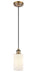 Innovations - 516-1P-BB-G801 - One Light Mini Pendant - Ballston - Brushed Brass