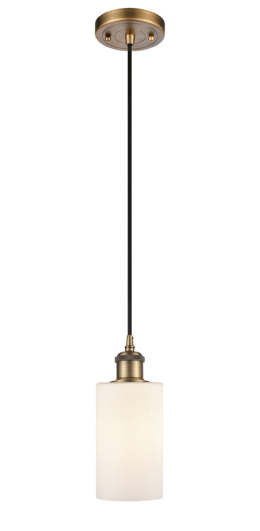 Innovations - 516-1P-BB-G801 - One Light Mini Pendant - Ballston - Brushed Brass