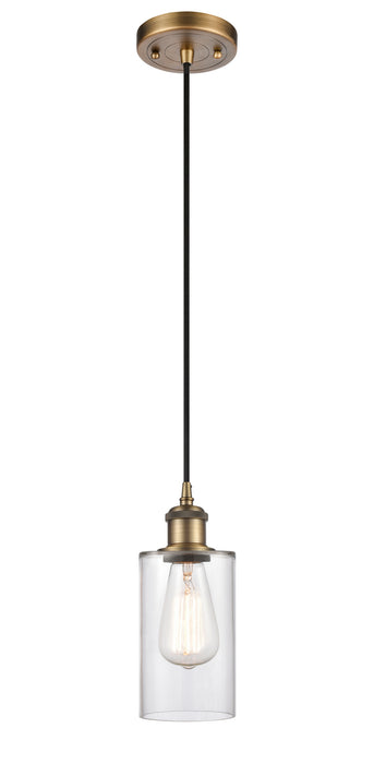 Innovations - 516-1P-BB-G802 - One Light Mini Pendant - Ballston - Brushed Brass