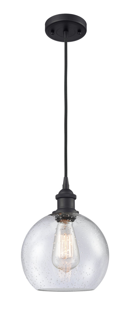 Innovations - 516-1P-BK-G124-8-LED - LED Mini Pendant - Ballston - Matte Black
